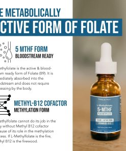 Triquetra L-Methylfolate 5-MTHF Plus Methyle B12 (15 mg) Active Form - 30 ml