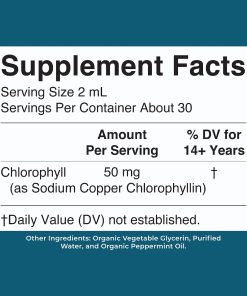 Mary Ruth's Vegan Chlorophyll Liquid Drops - 60 ml