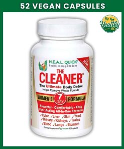 HEAL Quick The Cleaner Women's 7 Day Formula - 52 vegan capsules