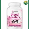 Micro Ingredients Blood Booster + Iron suppliment - 60 vegetarian capsules