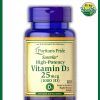 Puritan's Pride Vitamin D3 (25 mcg - 1,000 IU) - 100 softgels