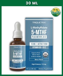 Triquetra L-Methylfolate 5-MTHF Plus Methyle B12 (15 mg) Active Form - 30 ml