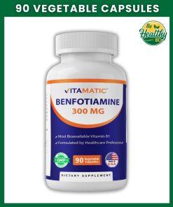 Vitamatic Benfotiamine (300 mg) - 90 vegetable capsules