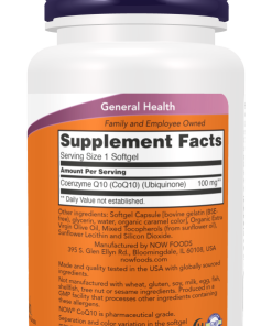 Now CoQ10 (100 mg) - 50 softgels