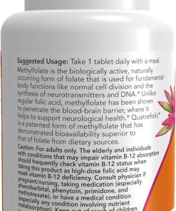 Now Methyl Folate (1,000 mcg) - 90 tablets