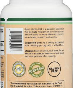 Double Wood Alpha Lipoic Acid (600 mg) - 60 capsules