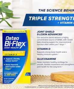 Osteo Bi-Flex Joint Health Triple Strength + Vitamin D - 80 tablets