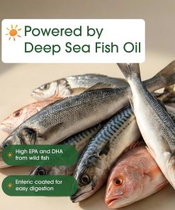 Naturebell Omega-3 Fish Oil (3,000 mg) Burpless Lemon Flavor - 240 softgels
