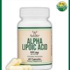 Double Wood Alpha Lipoic Acid (600 mg) - 60 capsules