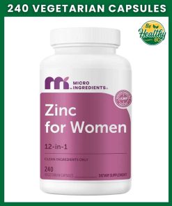 Micro Ingredients Zinc for Women 12-in-1 - 240 vegetarian capsules