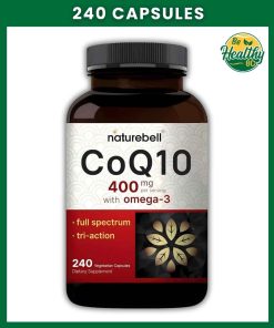 Naturebell CoQ10 (400 mg) with Omega-3 - 240 capsules