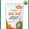 VEV Corefeel Vitamin D3 & K2 (5,000 IU - 100 mcg) - 300 softgels